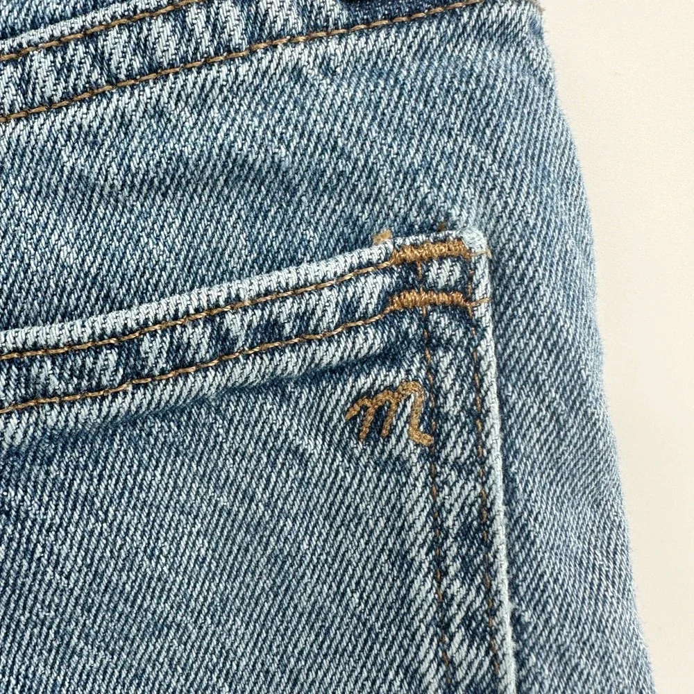 Madewell The Perfect Jean Short in Snyder Wash: TENCEL™‎ Denim Edition Size 27